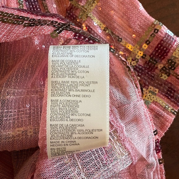 Free People Make it Easy sequins Tee size XS boxy crop - Picture 6 of 8